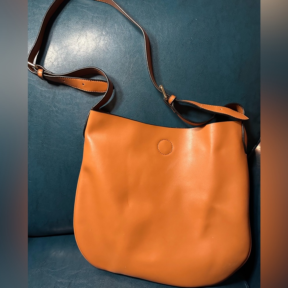 S-ZONE leather tote